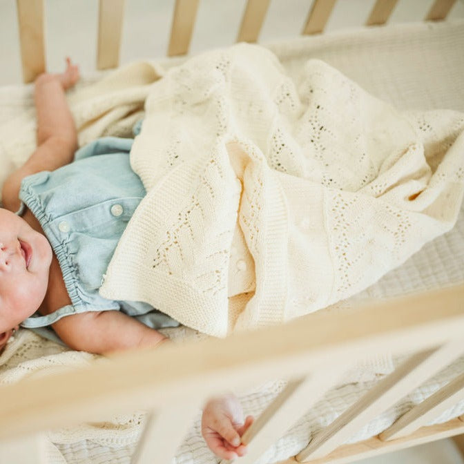 Heirloom Pom Pom Blanket