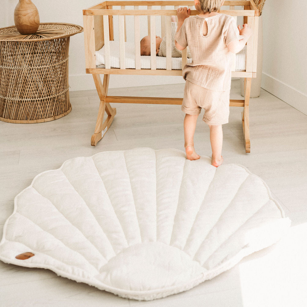 Snuggle Duo Play Mat | Seashell