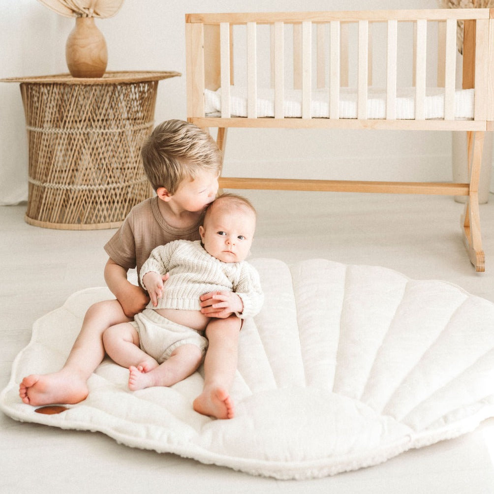 Snuggle Duo Play Mat | Seashell