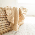 Load image into Gallery viewer, Ruffle Knitted Blanket
