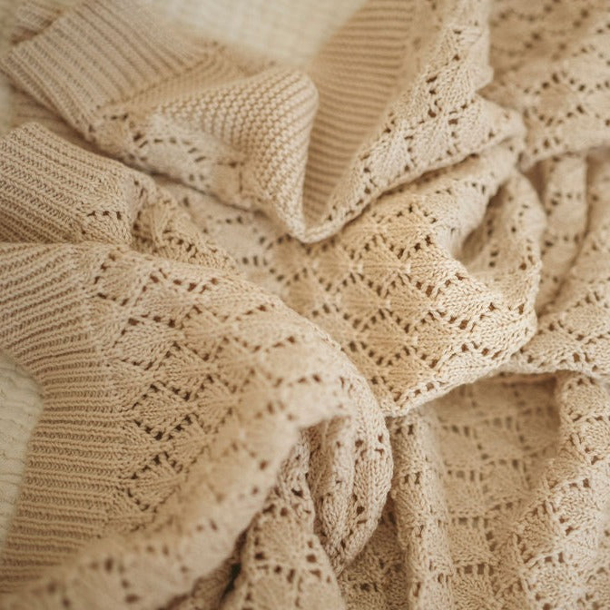 Knit Heirloom Blanket