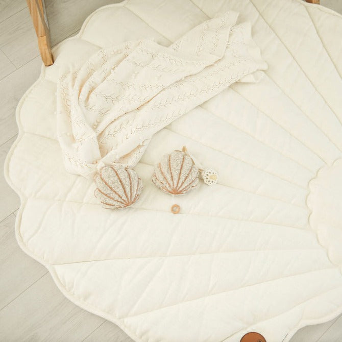 Snuggle Duo Play Mat | Seashell