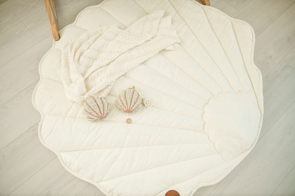 Snuggle Duo Play Mat | Seashell