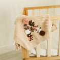 Load image into Gallery viewer, Hand-Embroidered Baby Sweater "A"
