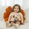 Load image into Gallery viewer, Hand-Embroidered Baby Sweater "E"
