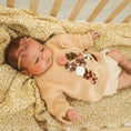 Load image into Gallery viewer, Hand-Embroidered Baby Sweater "A"
