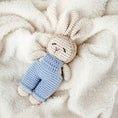 Load image into Gallery viewer, Handmade Crochet Bunny Rattle
