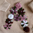 Load image into Gallery viewer, Hand-Embroidered Baby Sweater "A"
