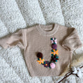 Load image into Gallery viewer, Hand-Embroidered Baby Sweater "J"
