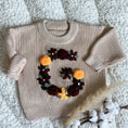 Load image into Gallery viewer, Hand-Embroidered Baby Sweater "G"
