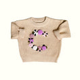 Load image into Gallery viewer, Hand-Embroidered Baby Sweater "C"
