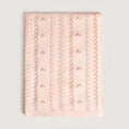 Load image into Gallery viewer, Heirloom Pom Pom Blanket | Pink
